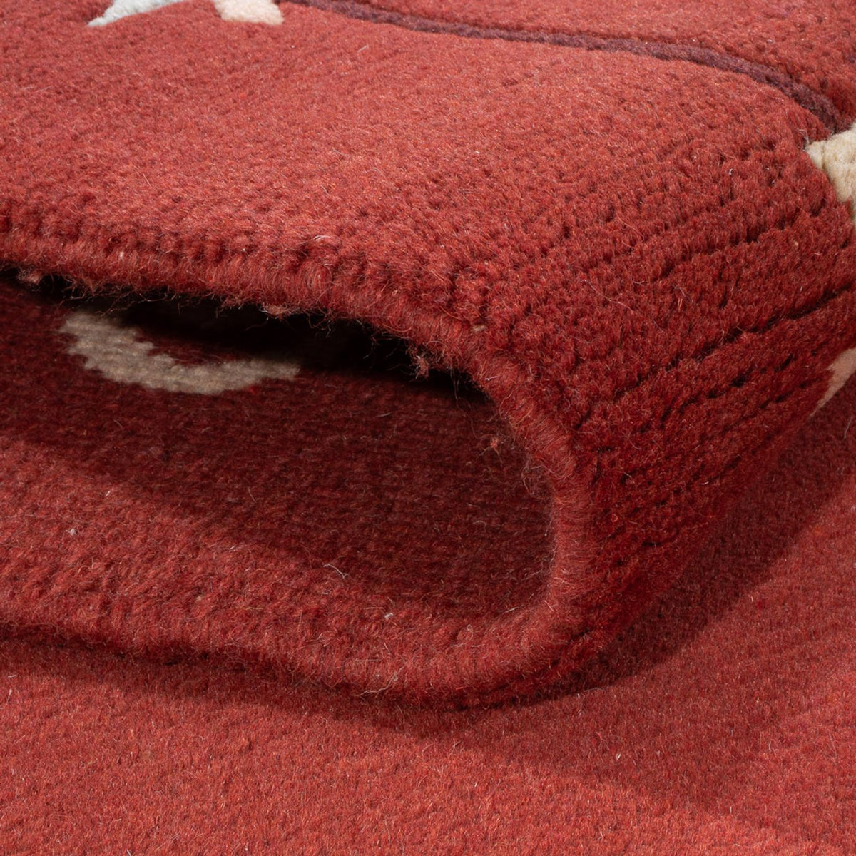 Alfombra de Nepal - 180 x 122 cm - óxido