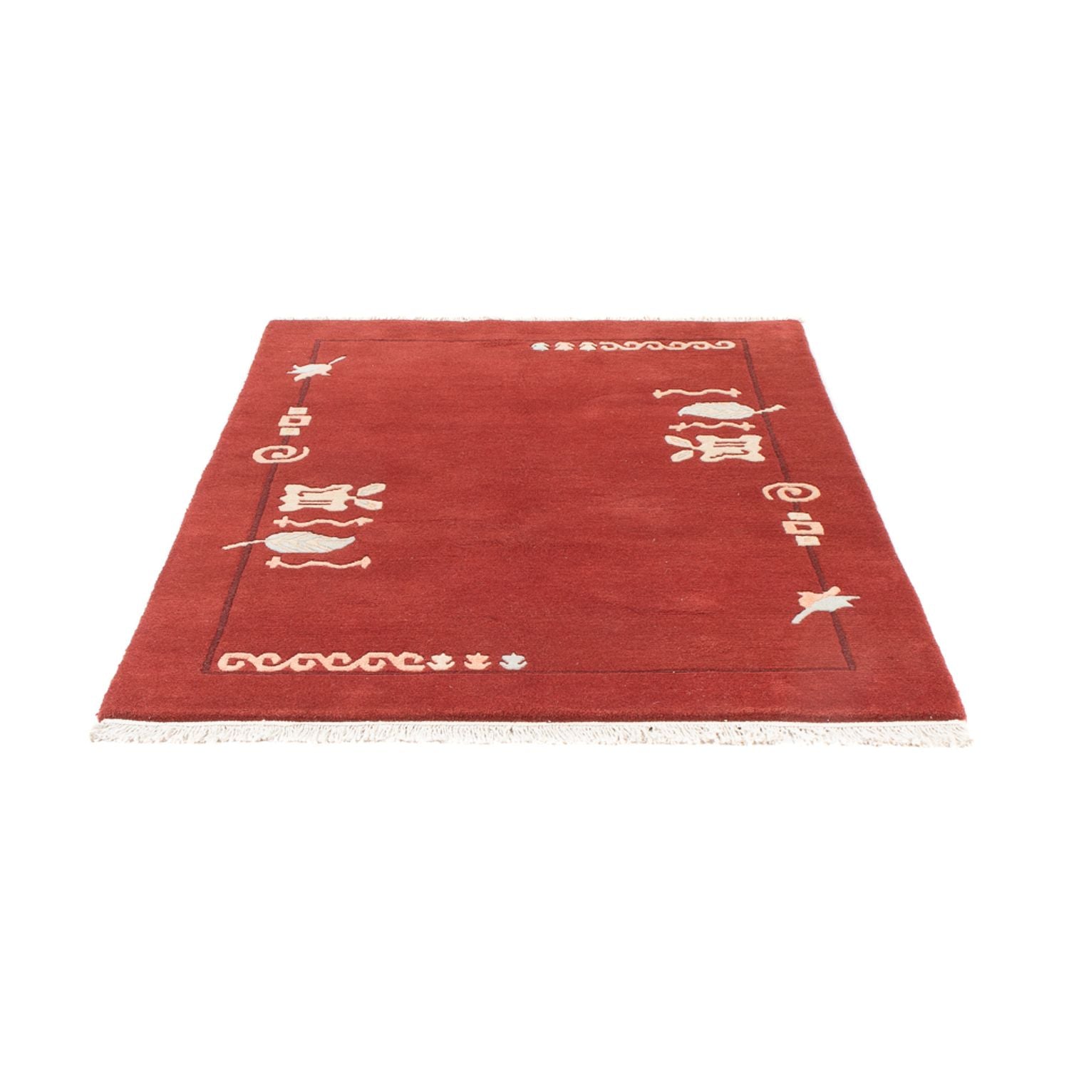 Alfombra de Nepal - 180 x 122 cm - óxido