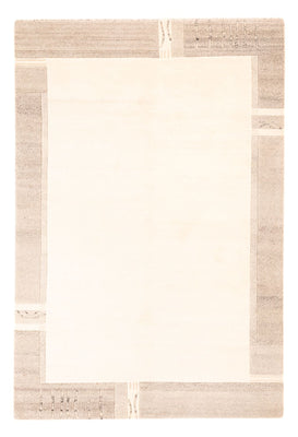 Alfombra de Nepal - 200 x 142 cm - blanco