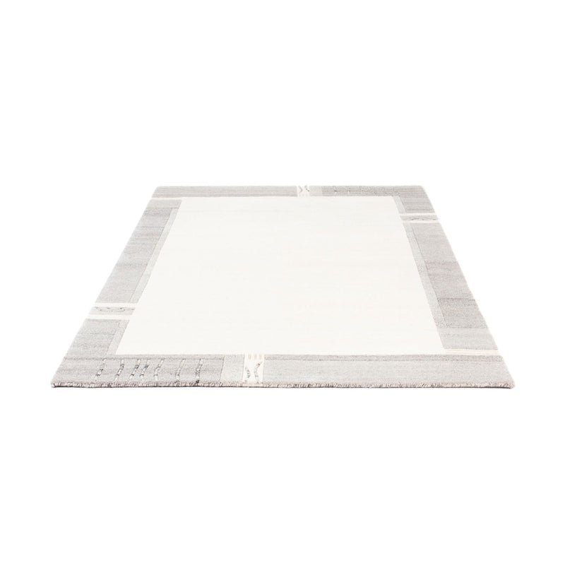 Alfombra de Nepal - 200 x 142 cm - blanco