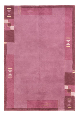 Alfombra de Nepal - 180 x 120 cm - fucsia