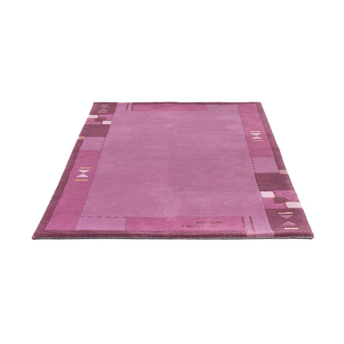 Alfombra de Nepal - 180 x 120 cm - fucsia