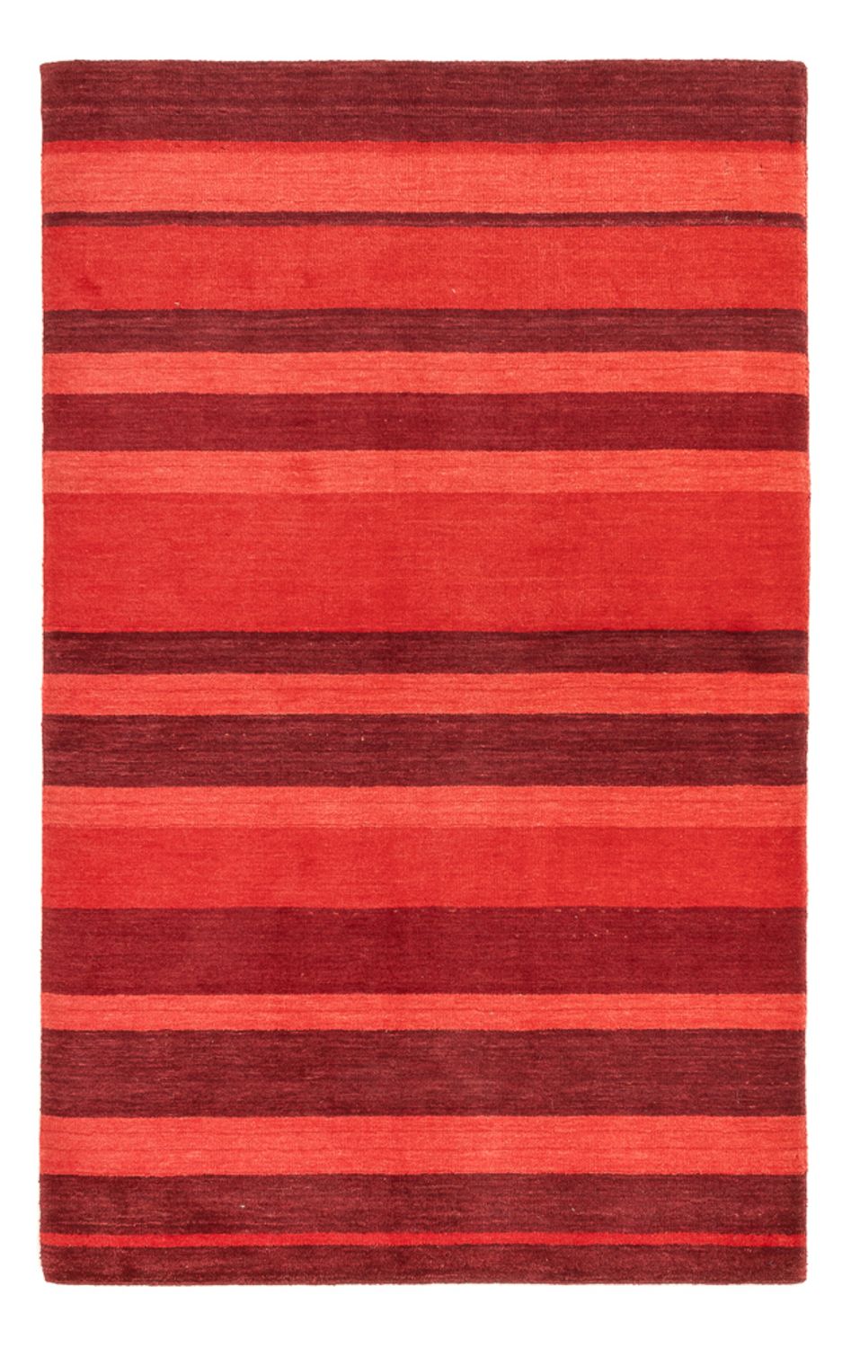 Alfombra Gabbeh - Loribaft Softy - 185 x 120 cm - rojo