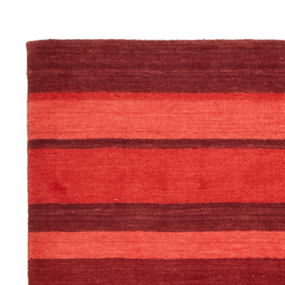 Alfombra Gabbeh - Loribaft Softy - 185 x 120 cm - rojo