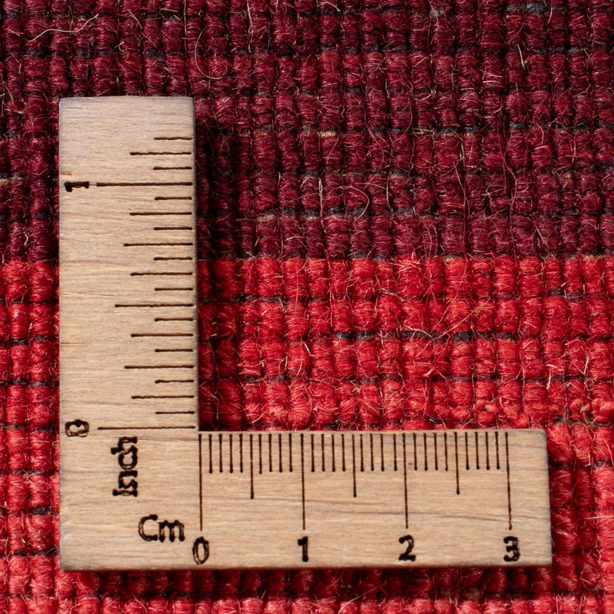 Alfombra Gabbeh - Loribaft Softy - 185 x 120 cm - rojo