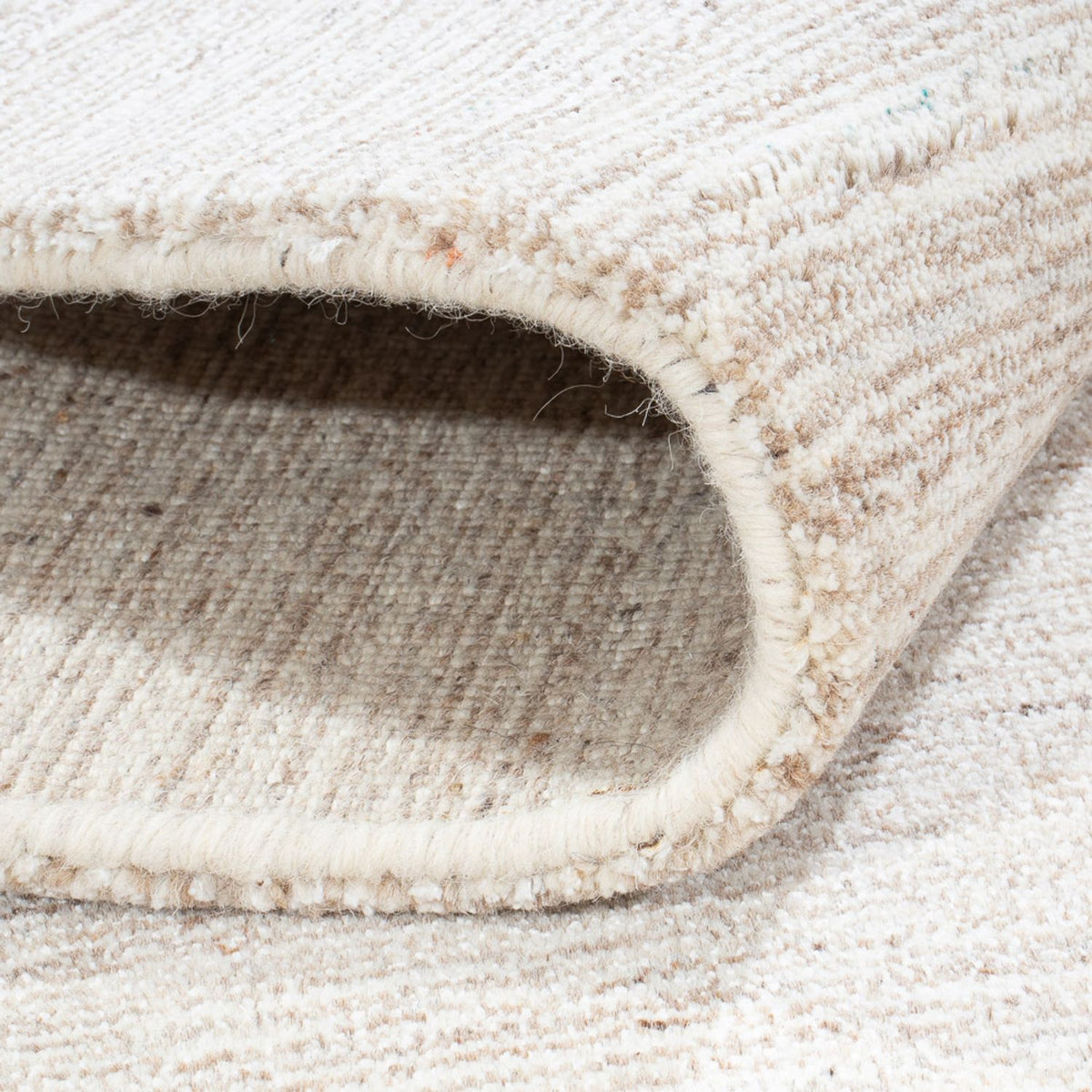 Alfombra Gabbeh - Loribaft Softy - 172 x 126 cm - beige