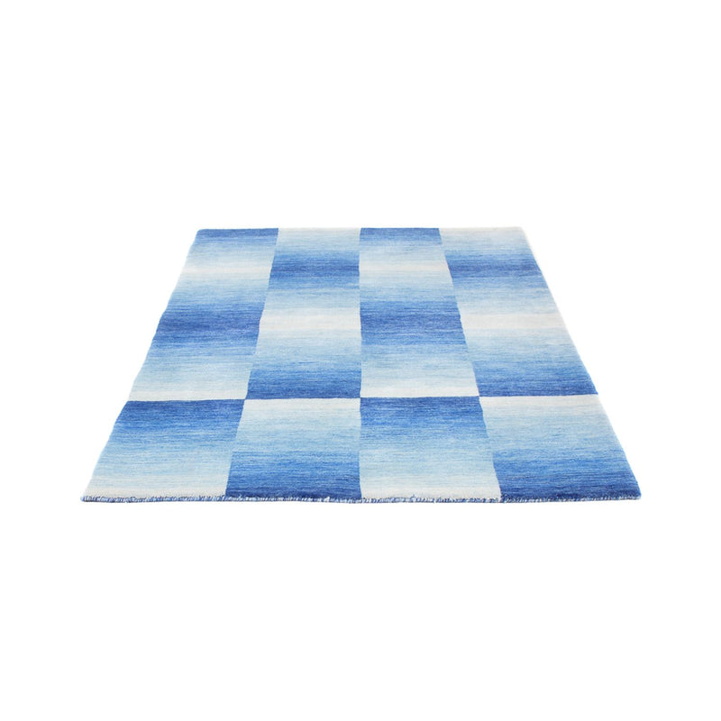 Alfombra Gabbeh - Loribaft Softy - 185 x 123 cm - azul