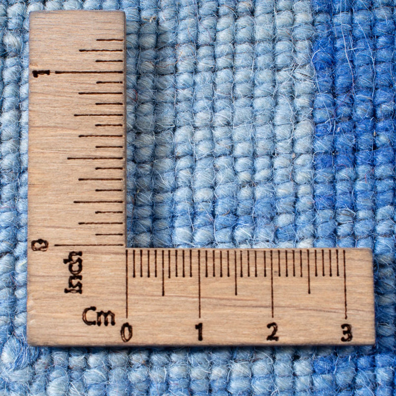 Alfombra Gabbeh - Loribaft Softy - 185 x 123 cm - azul