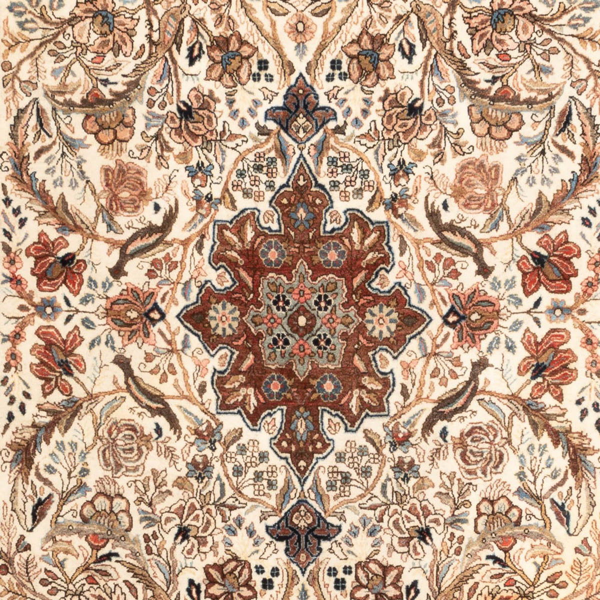 Alfombra persa - Clásica - 205 x 130 cm - rojo claro