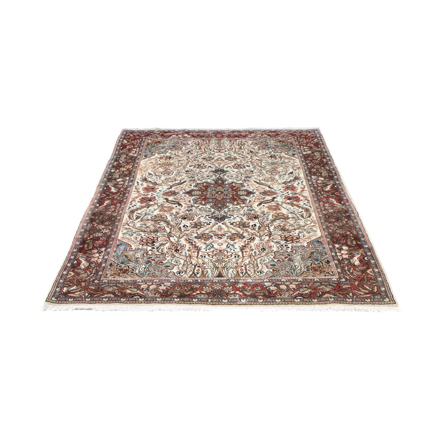 Alfombra persa - Clásica - 205 x 130 cm - rojo claro