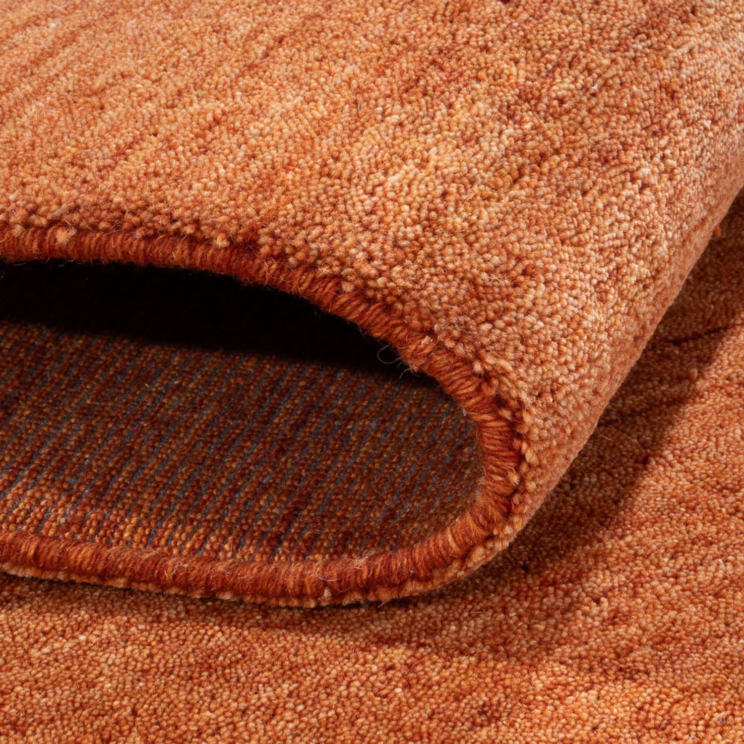 Alfombra Gabbeh - Loribaft Softy - 178 x 118 cm - terracota