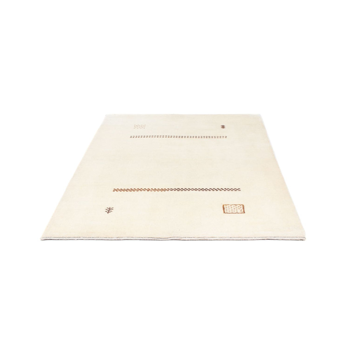 Alfombra Gabbeh - Loribaft Softy - 174 x 120 cm - beige