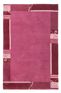Alfombra de Nepal - 176 x 120 cm - fucsia
