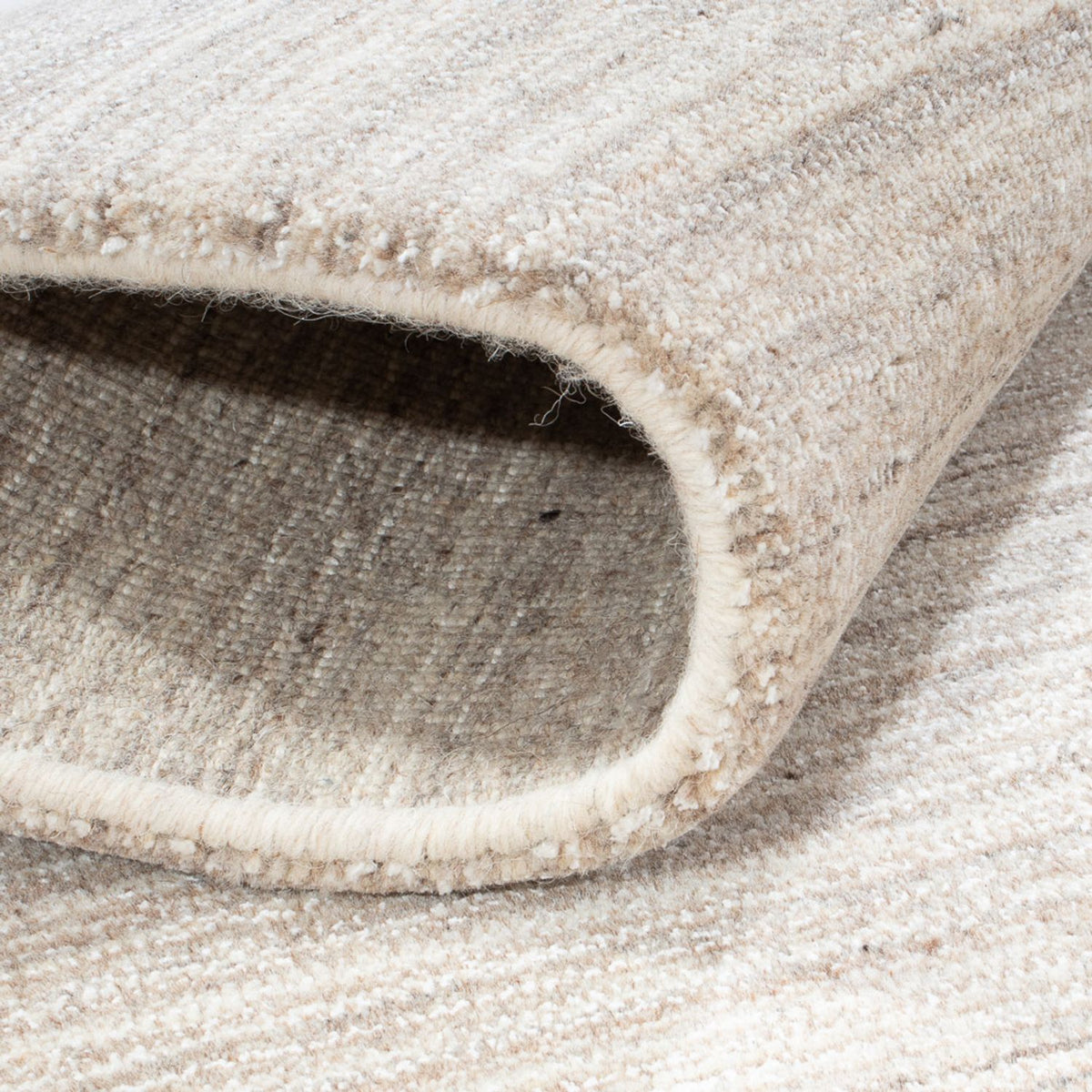 Alfombra Gabbeh - Loribaft Softy - 165 x 125 cm - beige