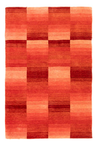 Alfombra Gabbeh - Loribaft Softy - 189 x 120 cm - rojo