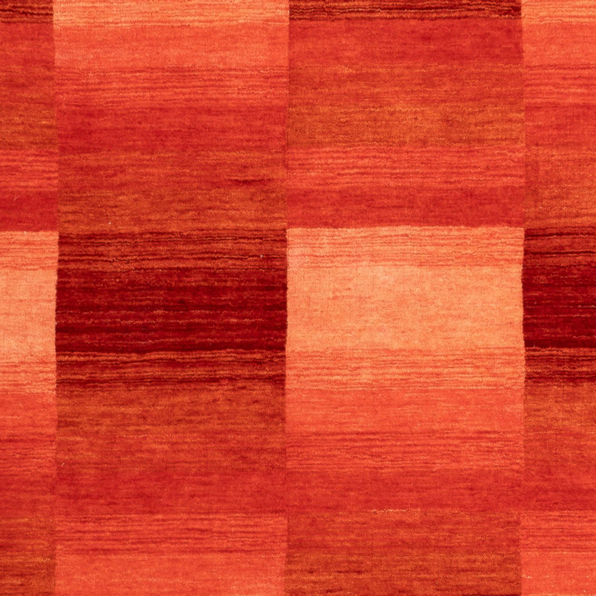 Alfombra Gabbeh - Loribaft Softy - 189 x 120 cm - rojo