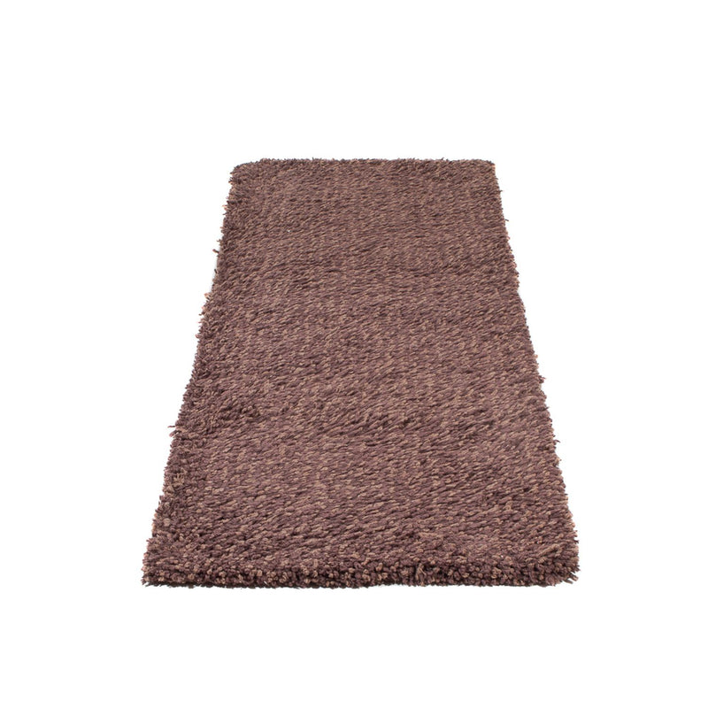 Alfombra de pasillo Alfombra de pelo largo - 203 x 64 cm - marrón