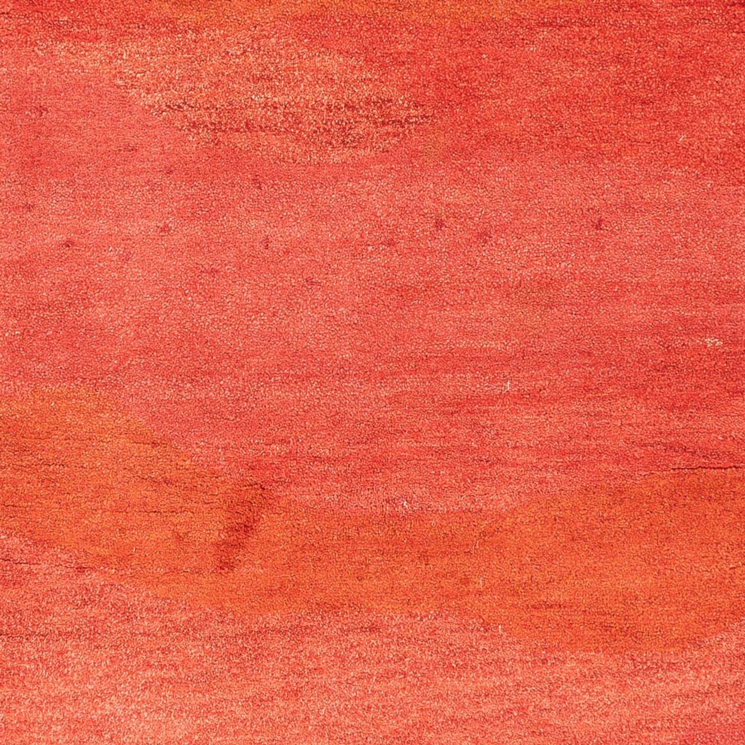 Alfombra de pasillo Alfombra Gabbeh - Indus - 240 x 80 cm - rojo