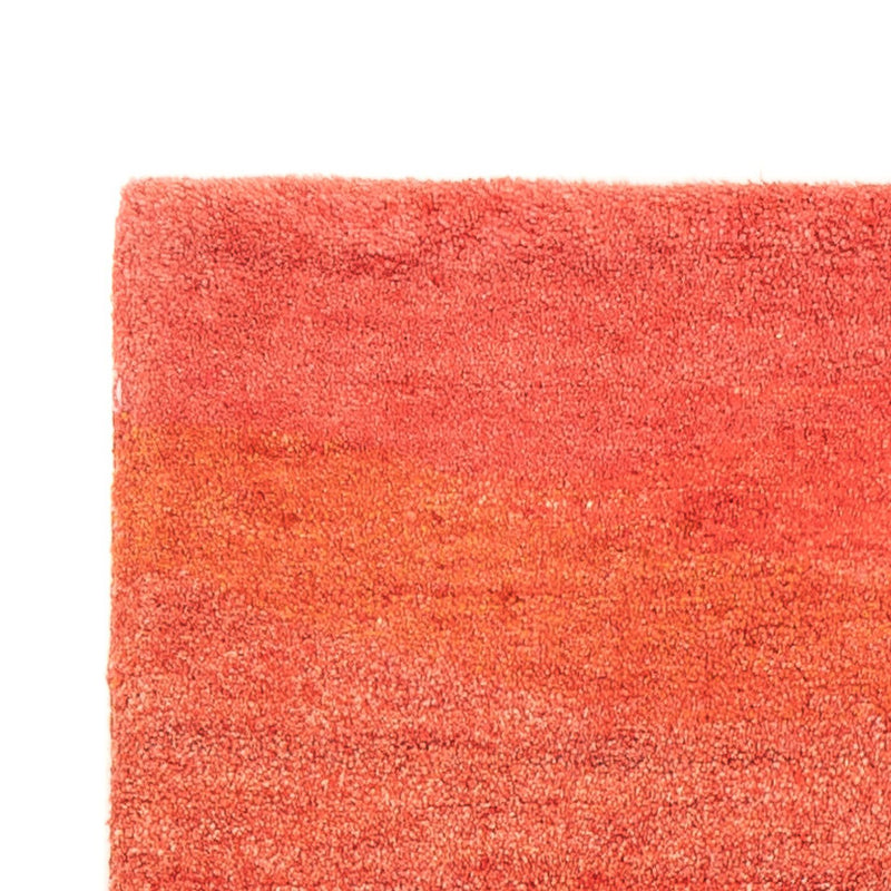 Alfombra de pasillo Alfombra Gabbeh - Indus - 240 x 80 cm - rojo