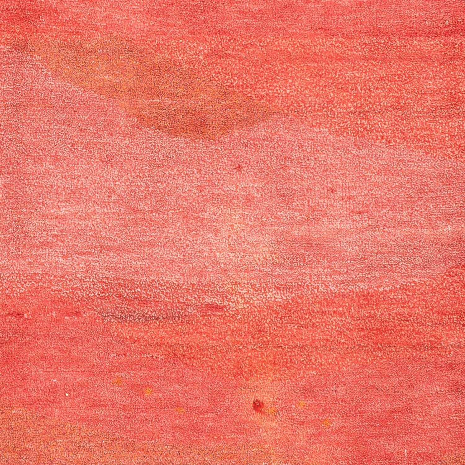 Alfombra de pasillo Alfombra Gabbeh - Indus - 240 x 80 cm - rojo