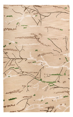 Alfombra de diseño - 242 x 152 cm - beige