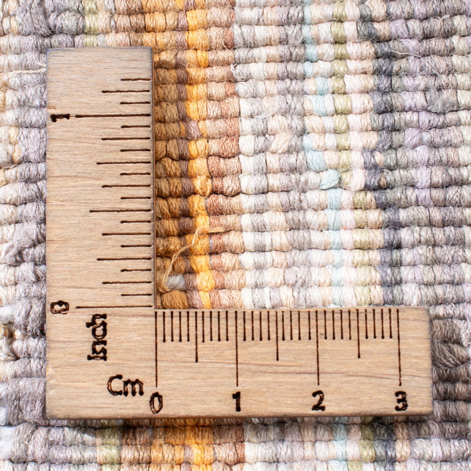 Alfombra de viscosa - 184 x 121 cm - beige