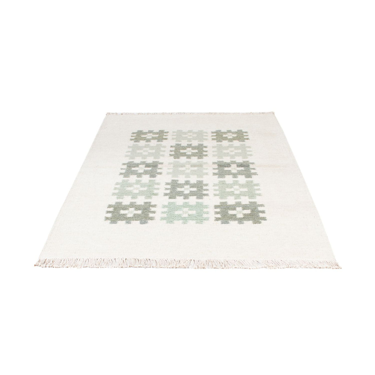 Alfombra Kelim - Tendencia - 180 x 120 cm - beige