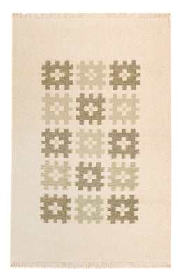 Alfombra Kelim - Tendencia - 180 x 120 cm - beige
