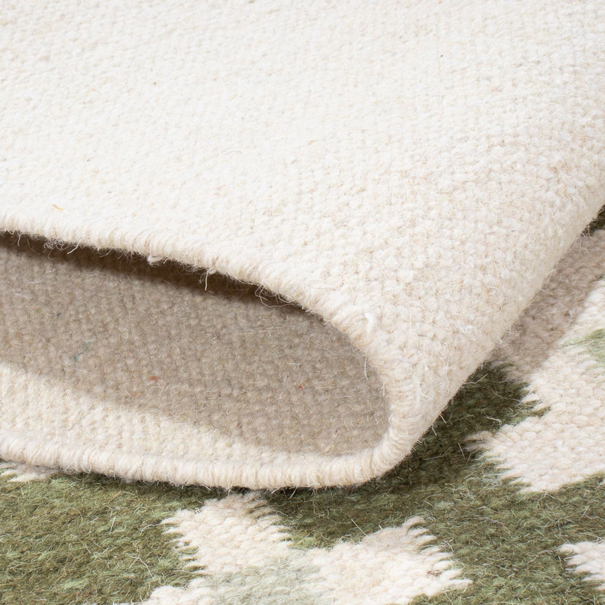 Alfombra Kelim - Tendencia - 180 x 120 cm - beige