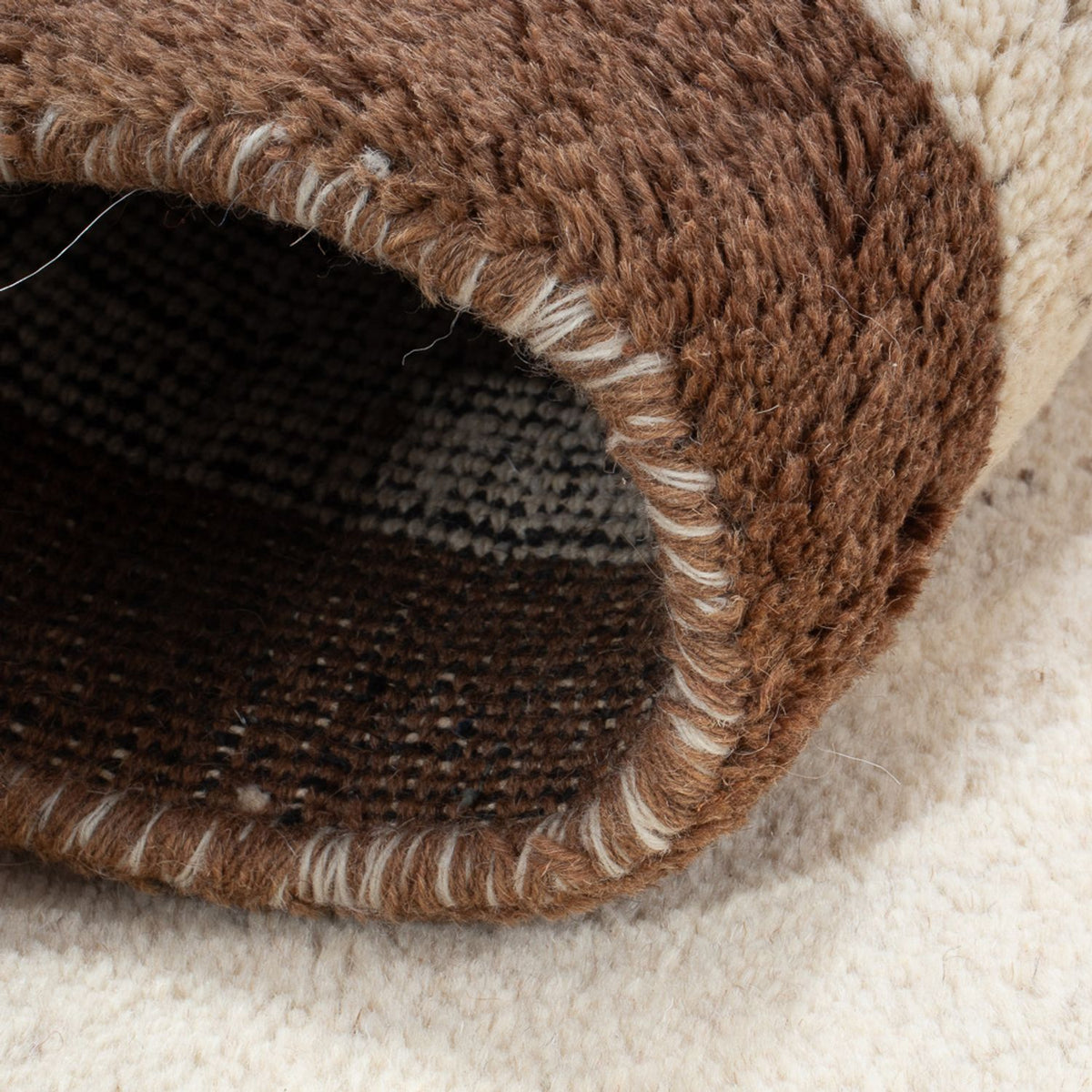 Alfombra Gabbeh - Indus - 152 x 95 cm - beige