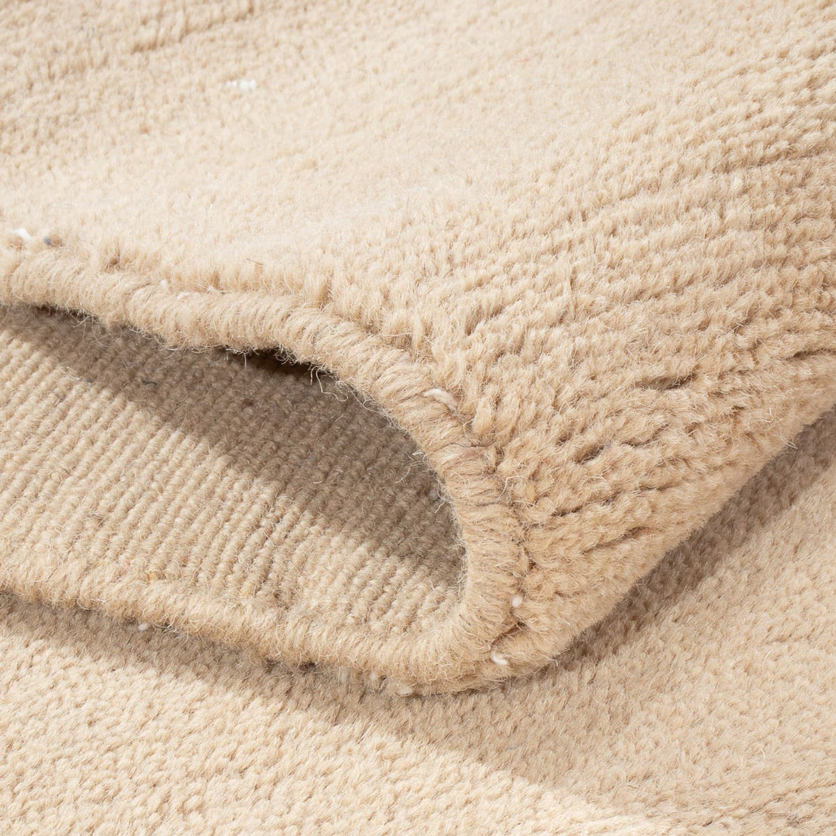 Alfombra Gabbeh - Loribaft Softy - 150 x 90 cm - beige