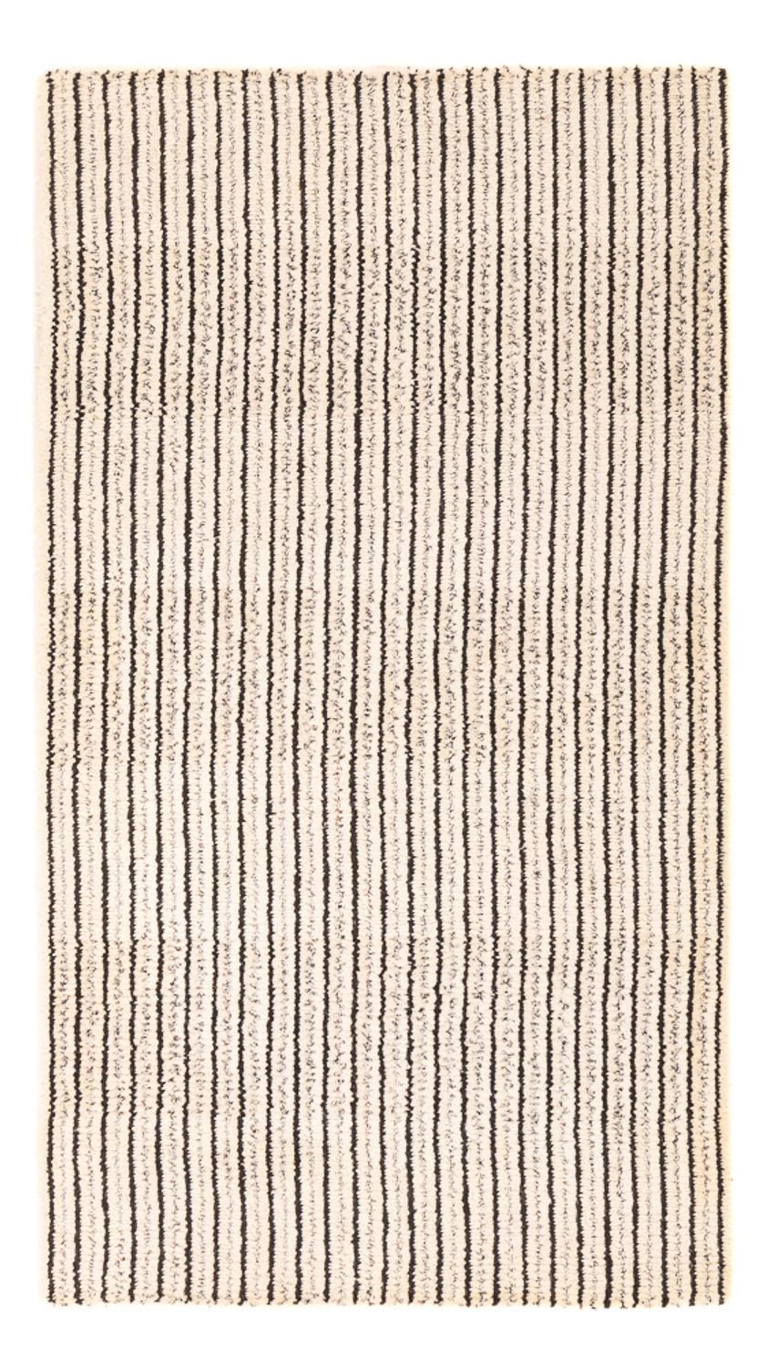 Alfombra de pasillo Alfombra de lana - 145 x 80 cm - beige