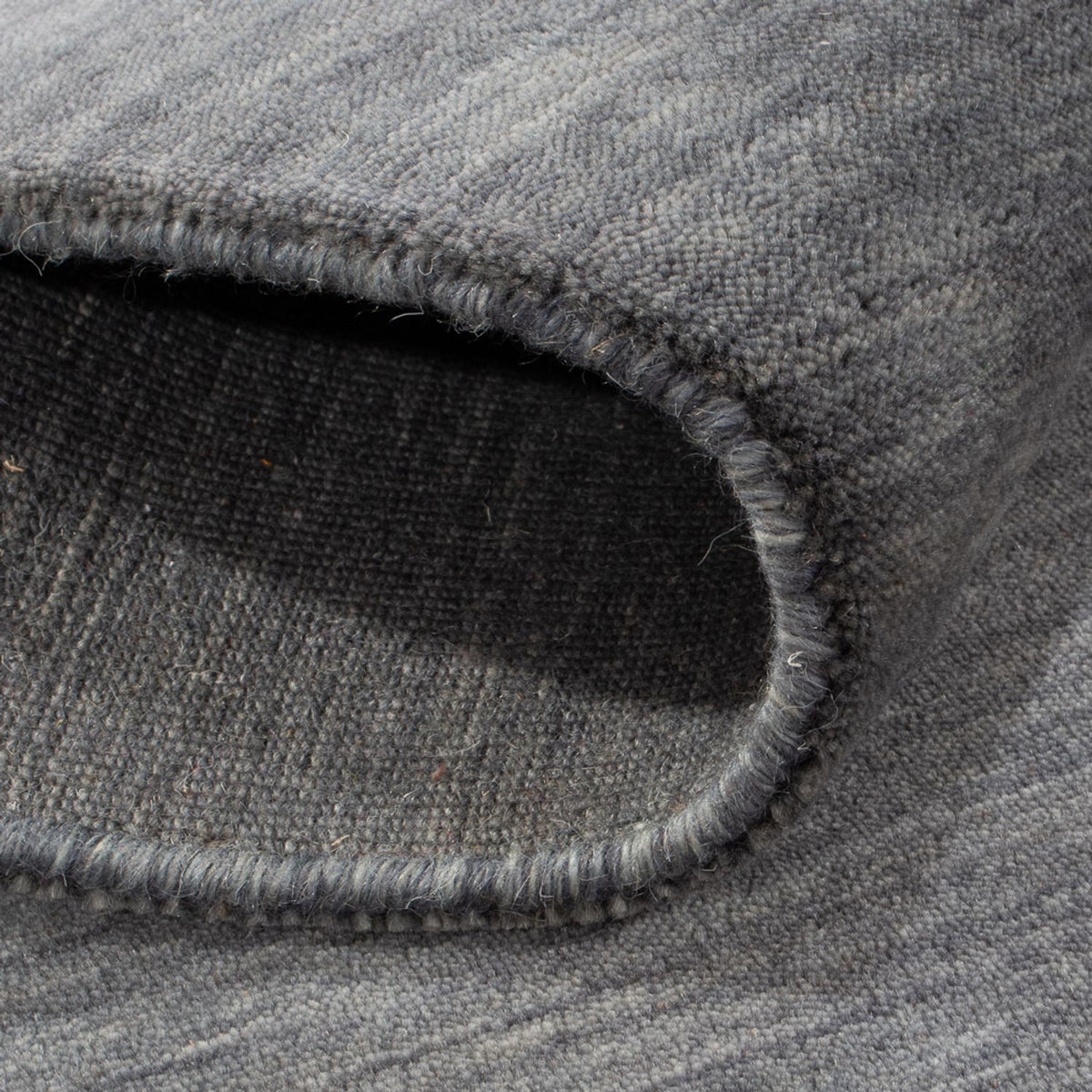 Alfombra Gabbeh - Loribaft Softy - 160 x 90 cm - gris