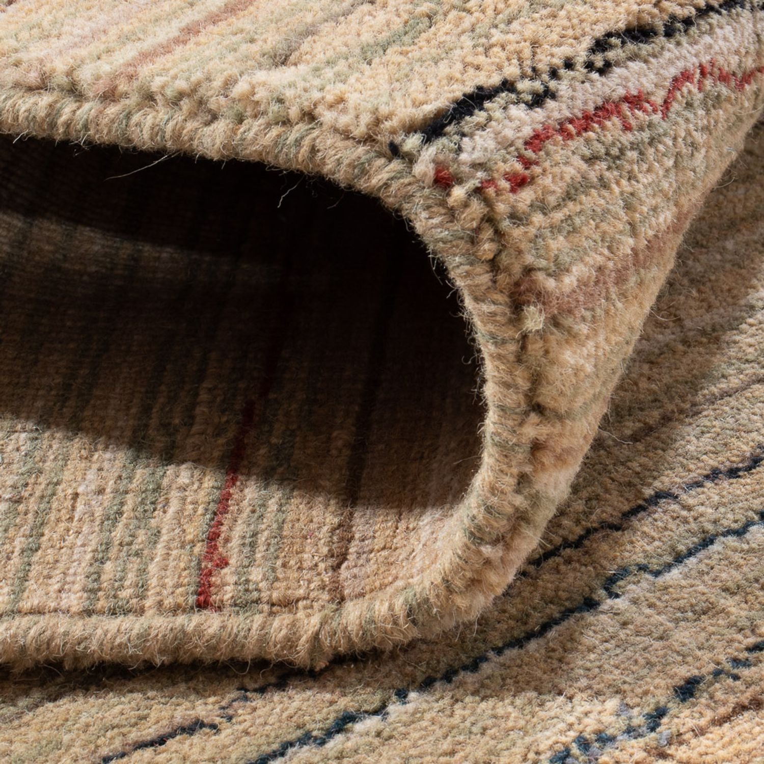 Alfombra Gabbeh - Loribaft Softy - 240 x 170 cm - beige