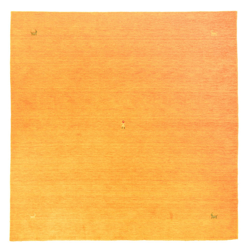 Alfombra Gabbeh - Softy cuadrado  - 250 x 250 cm - oro