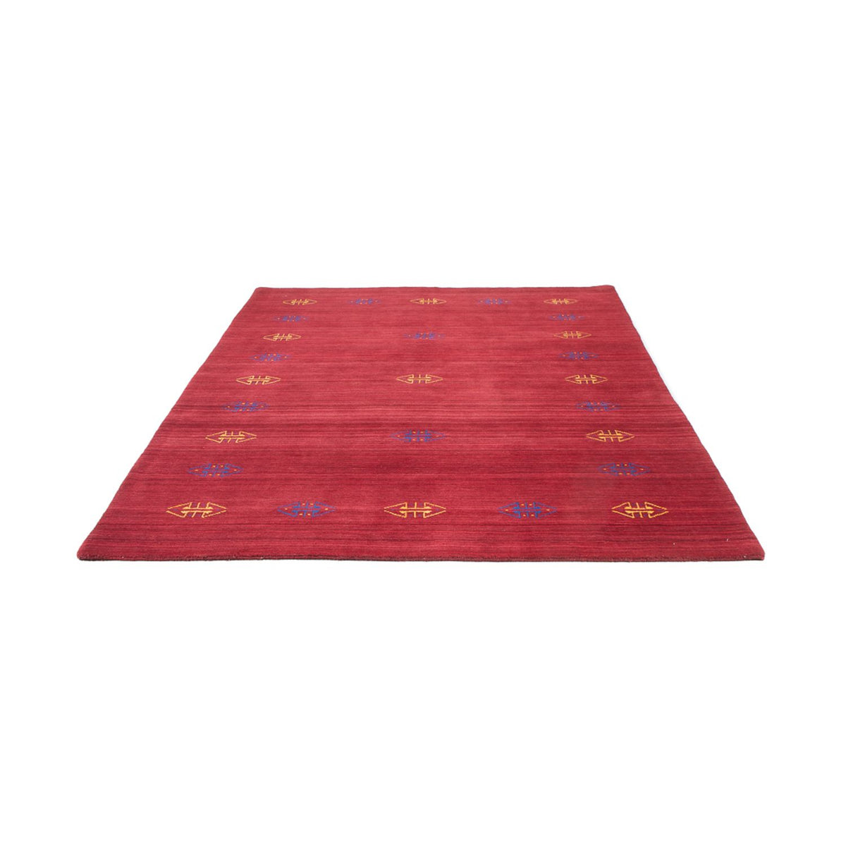 Alfombra Gabbeh - Loribaft Softy - 240 x 170 cm - rojo