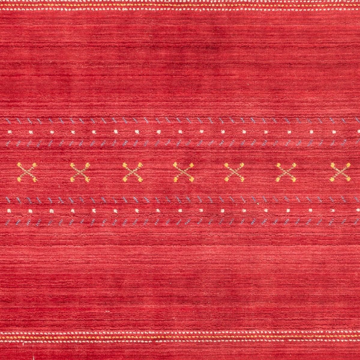 Alfombra Gabbeh - Loribaft Softy - 240 x 170 cm - rojo