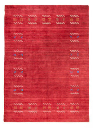 Alfombra Gabbeh - Loribaft Softy - 240 x 170 cm - rojo