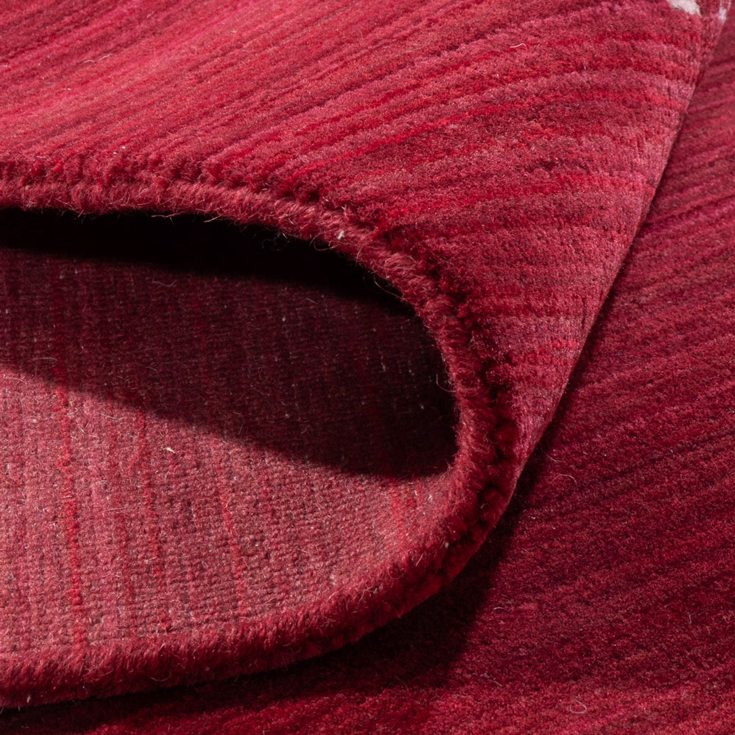 Alfombra Gabbeh - Loribaft Softy - 240 x 170 cm - rojo