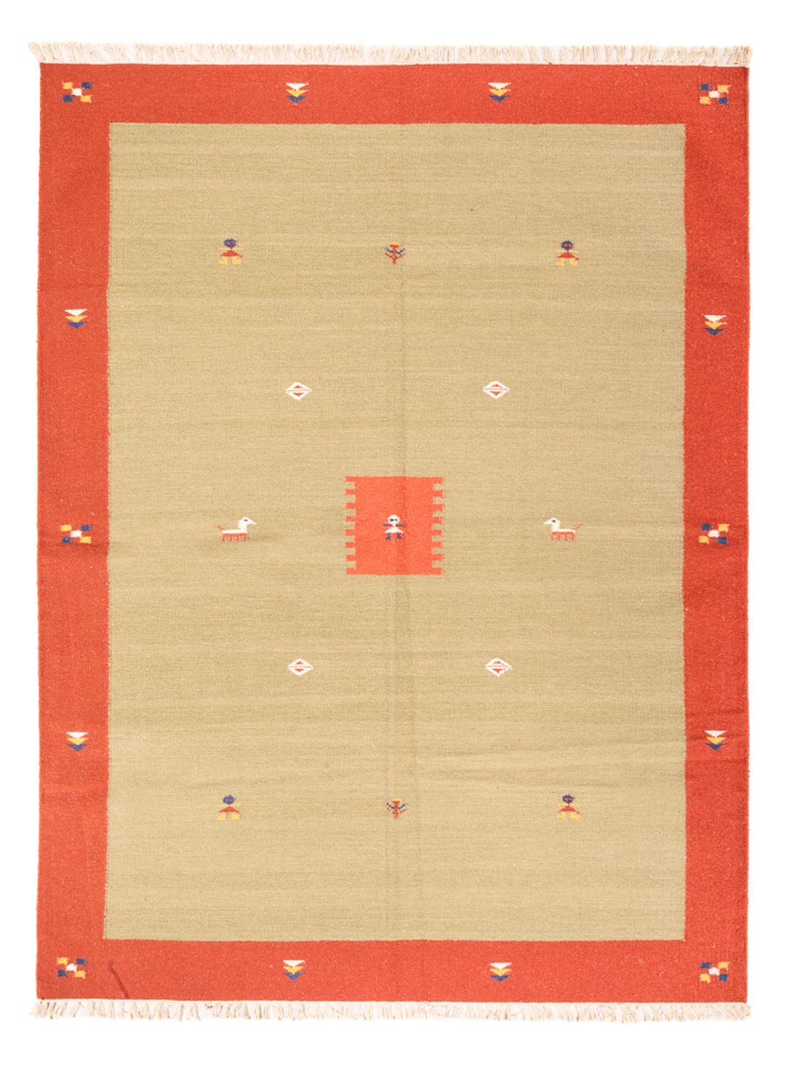 Alfombra Kelim - Tendencia - 240 x 170 cm - multicolor