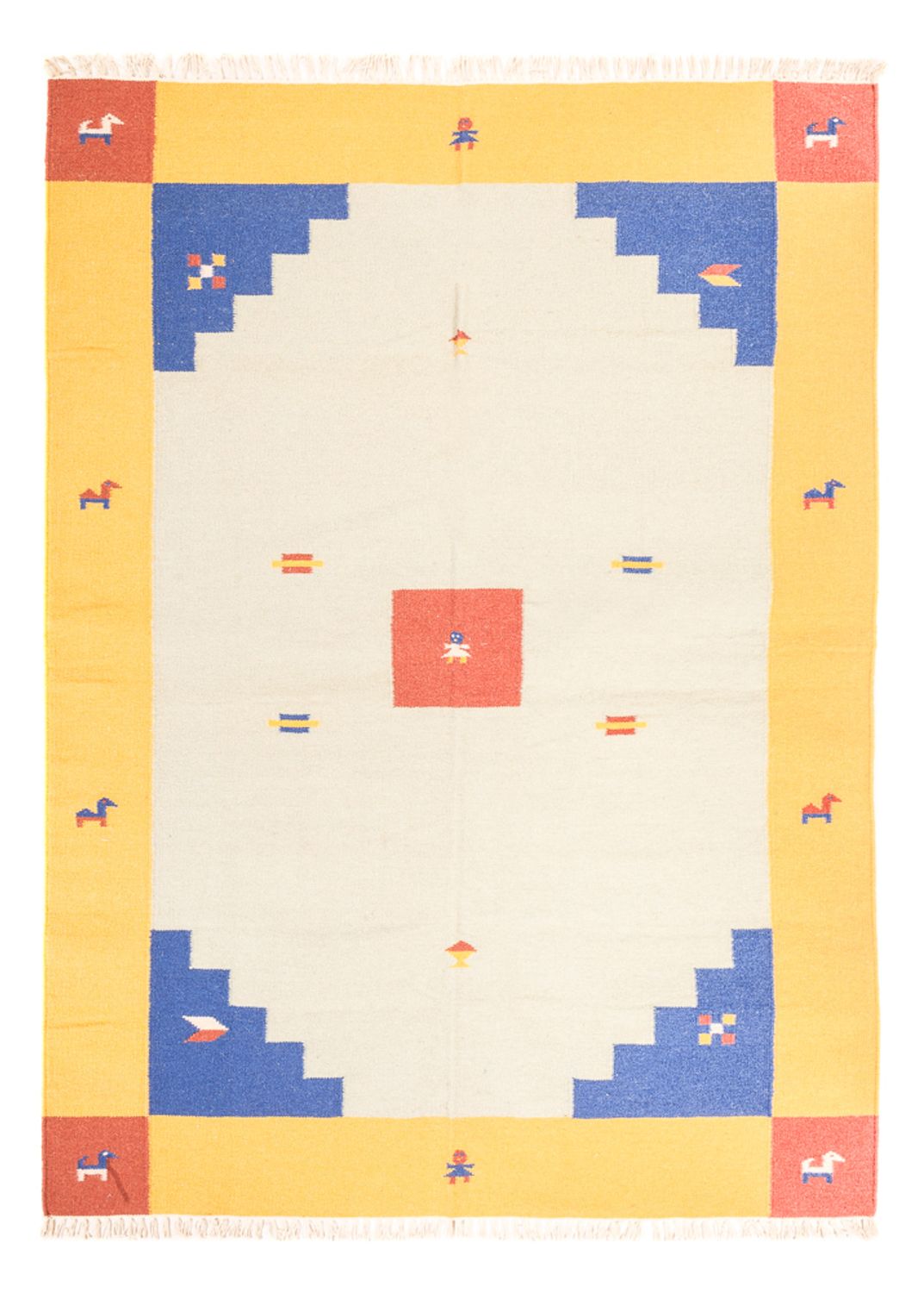 Alfombra Kelim - Tendencia - 240 x 170 cm - multicolor