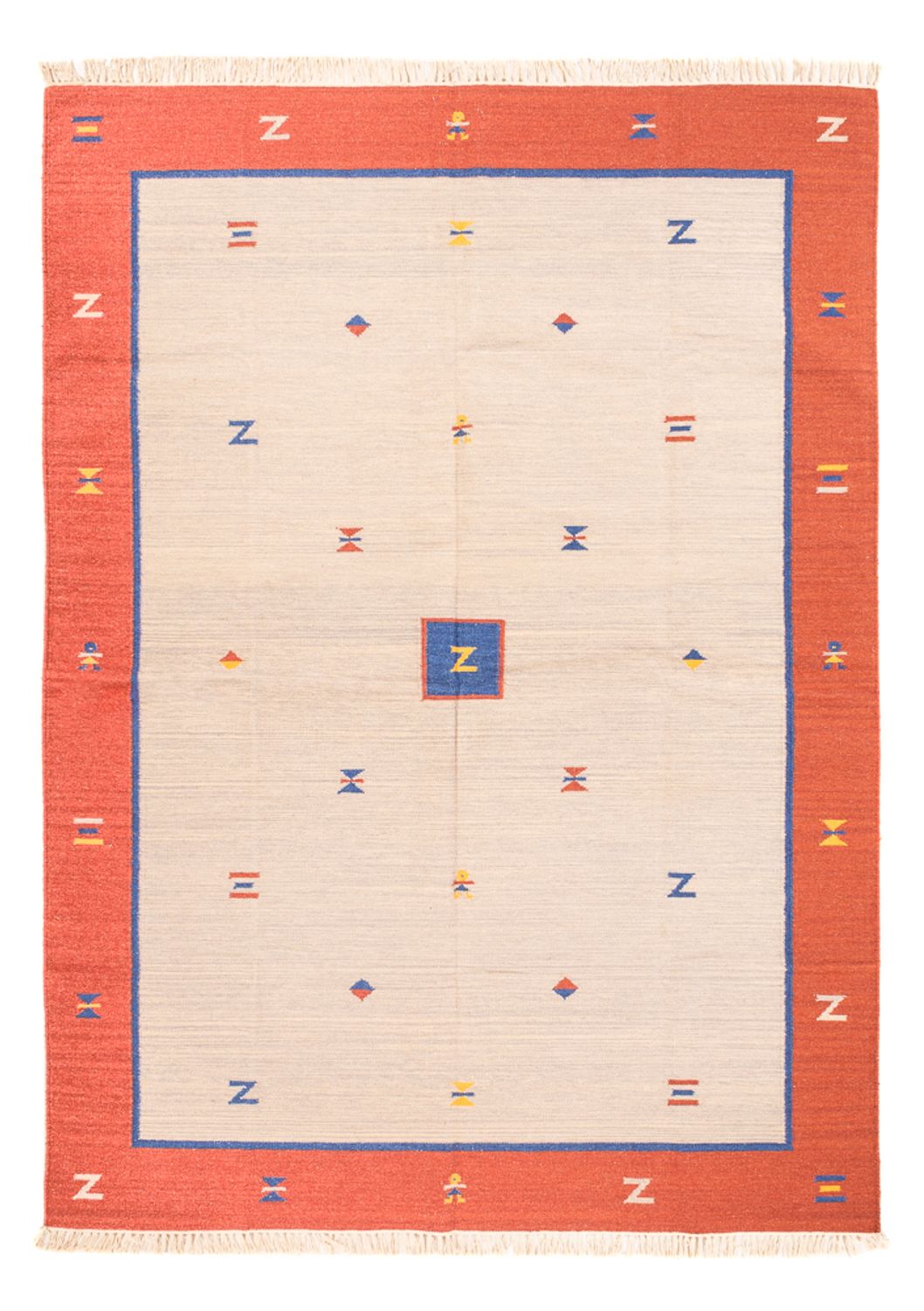 Alfombra Kelim - Tendencia - 240 x 170 cm - multicolor