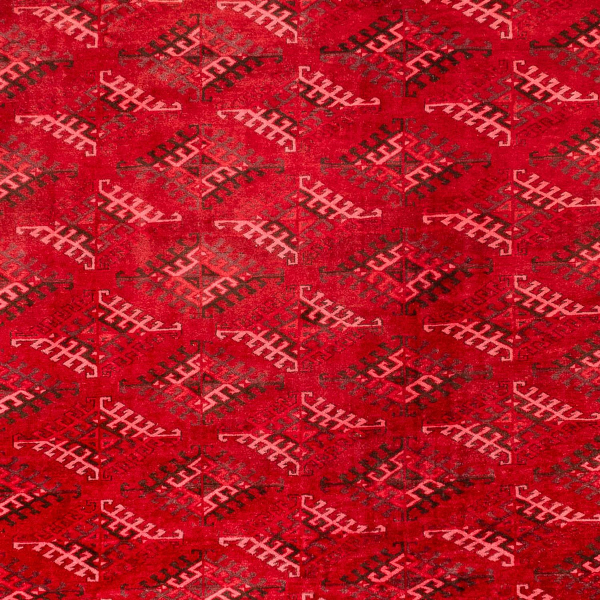 Alfombra oriental - 323 x 279 cm - rojo