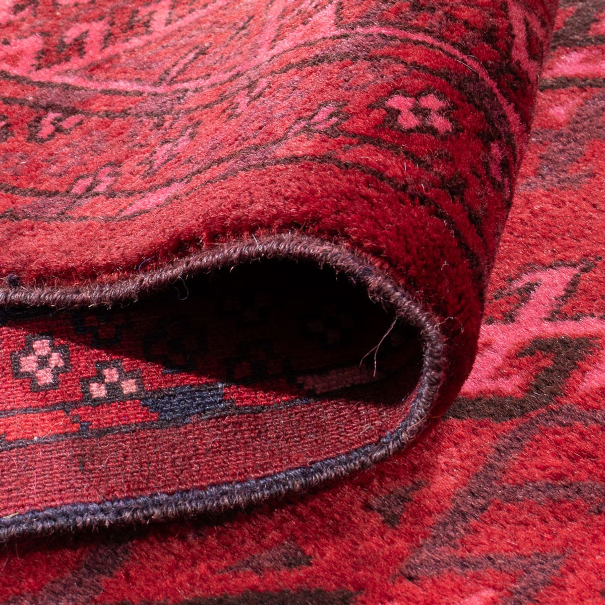 Alfombra oriental - 323 x 279 cm - rojo
