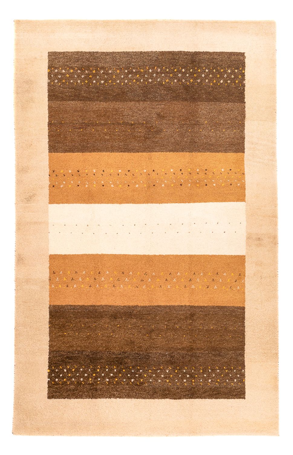 Alfombra Gabbeh - Indus - 302 x 196 cm - multicolor