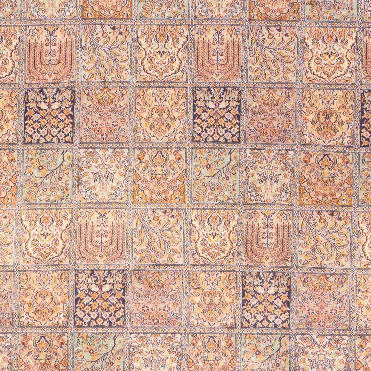 Alfombra de seda - Seda de Cachemira - 337 x 247 cm - rojo claro