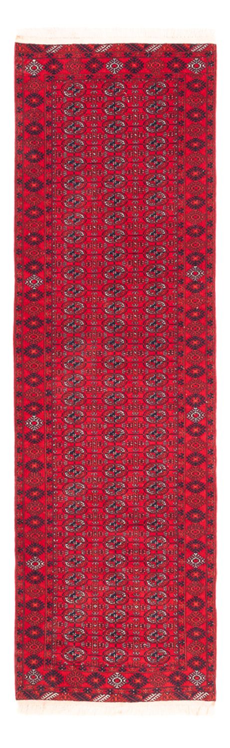 Alfombra de pasillo Alfombra afgana - Bukhara - 260 x 85 cm - rojo