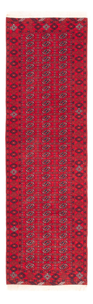 Alfombra de pasillo Alfombra afgana - Bukhara - 260 x 85 cm - rojo