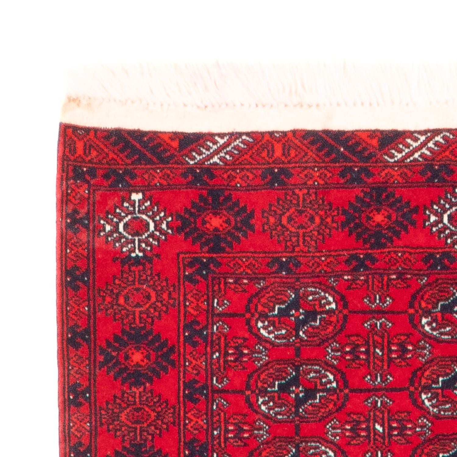 Alfombra de pasillo Alfombra afgana - Bukhara - 260 x 85 cm - rojo