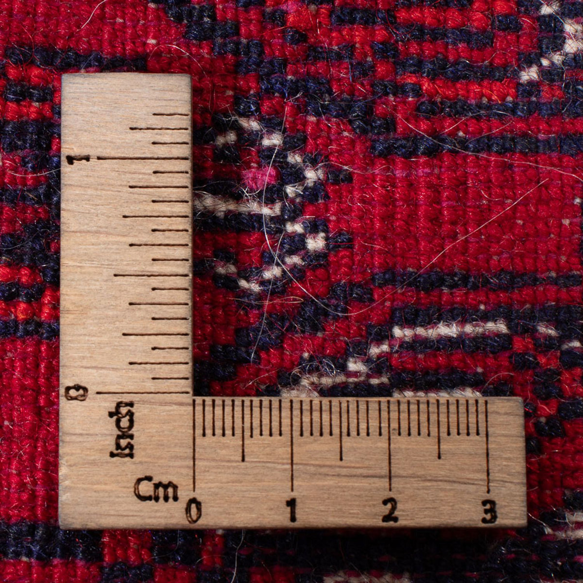 Alfombra de pasillo Alfombra afgana - Bukhara - 260 x 85 cm - rojo